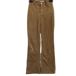 Mango Women's Brown Flare Jeans